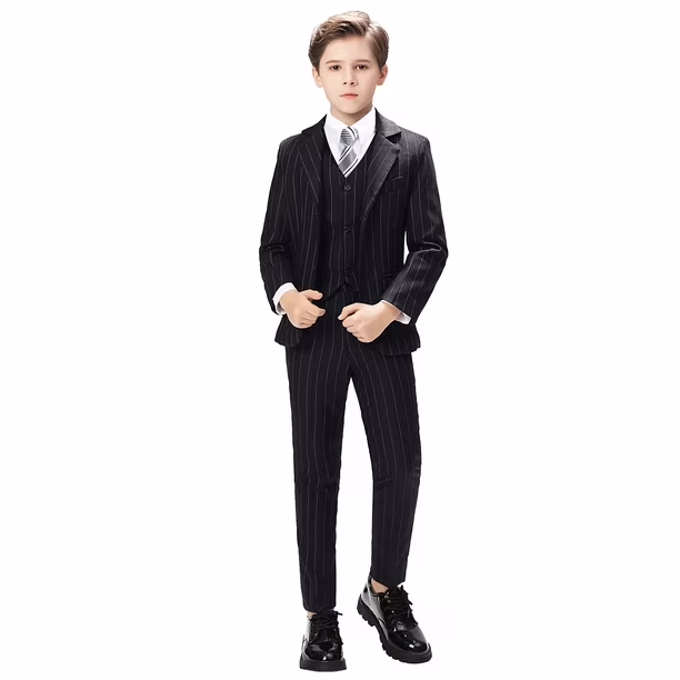 Boys Festive Tuxedo Suit Set